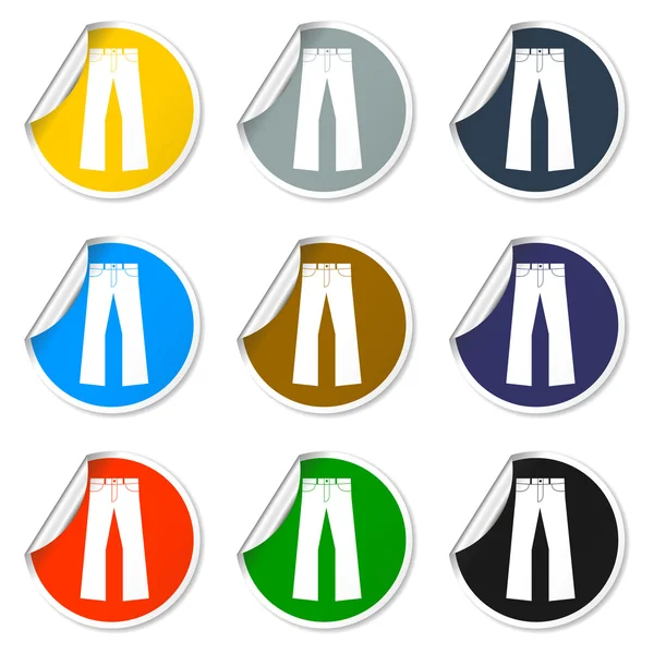 Pants icon — Stock Vector