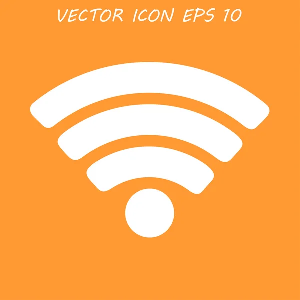 Ícone de rede Wi-Fi vetorial — Vetor de Stock