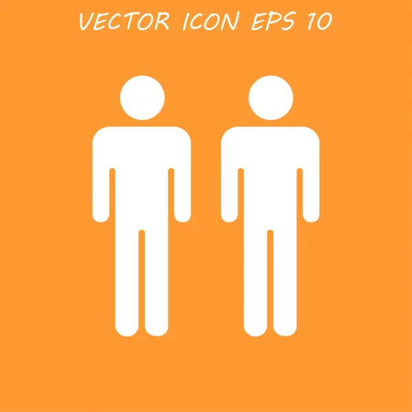 Couple icon — Stock Vector