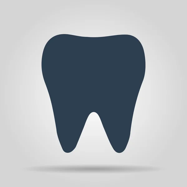 Ikona zubu — Stockový vektor