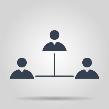 vektör kavramı ağ simgesini