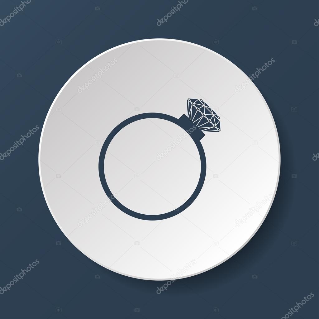 Ring vector icon