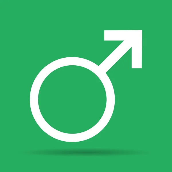 Male sign icon. — Stock Vector