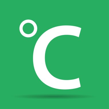 Celsius vektör simgesi