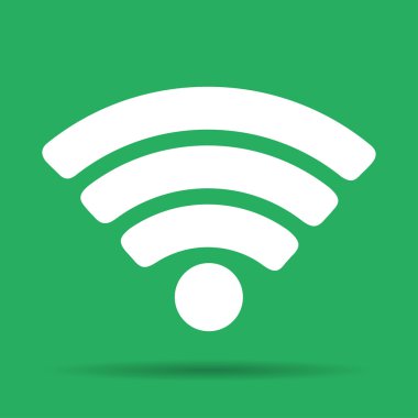 vektör wi-fi ağ simgesini