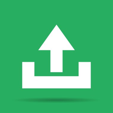 simge upload - vektör