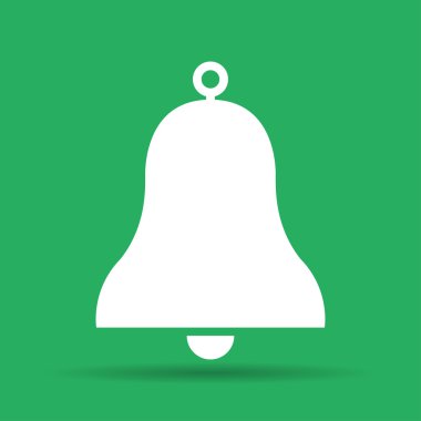 vektör bell simgesi simgesi