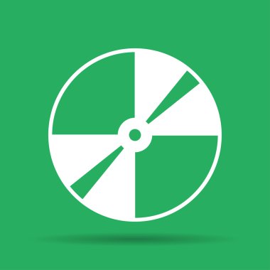 Vektör CD veya DVD simgesi