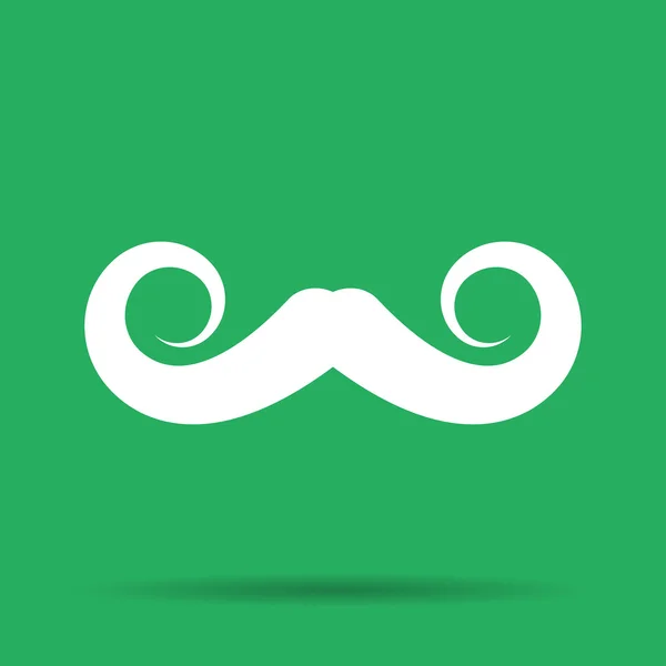 Moustaches icône vectorielle — Image vectorielle