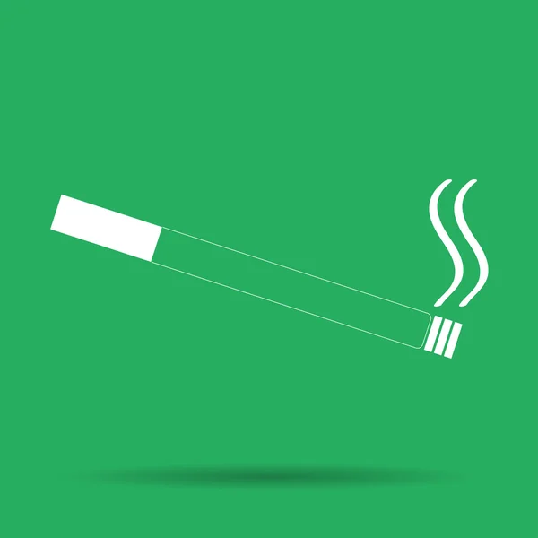Ícone de cigarro — Vetor de Stock