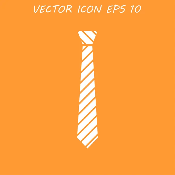 Simple icon tie. — Stock Vector