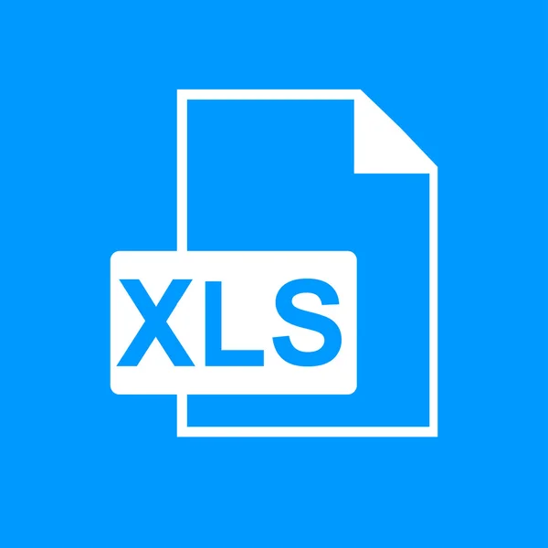 Xls ikon — Stock Vector