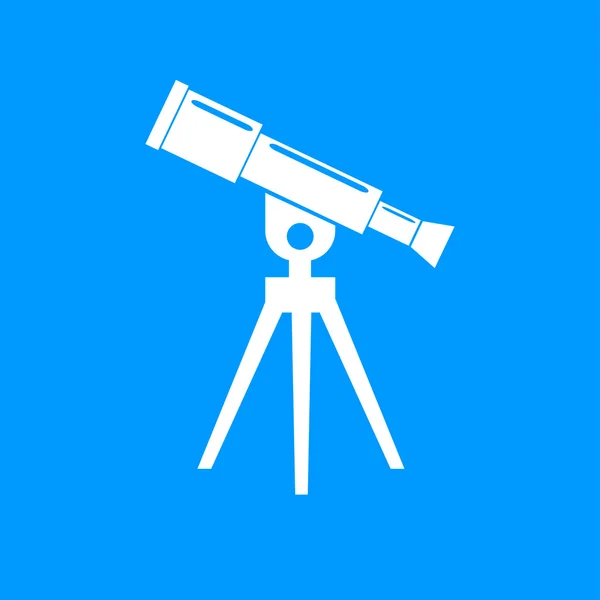 Icono del telescopio — Vector de stock