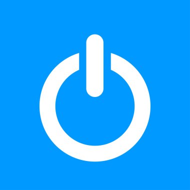 gücün düz simgesi