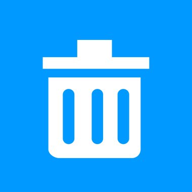 çöp kutusu simgesini