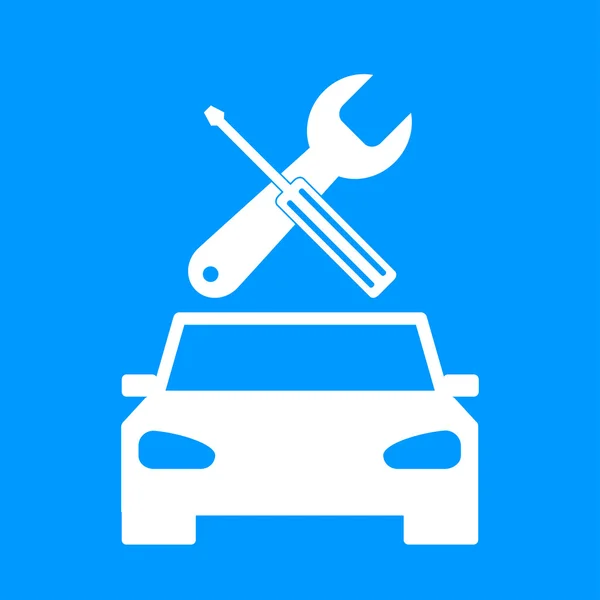 Car service icon — Stock Vector