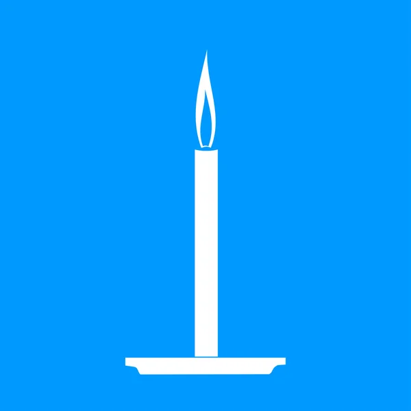 Candle icon. — Stock Vector