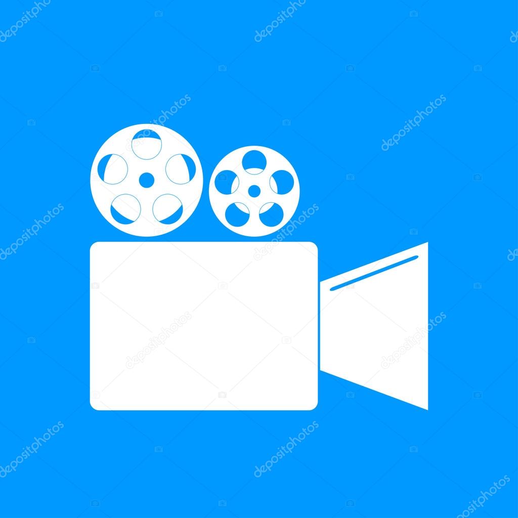 Cinema camera icon