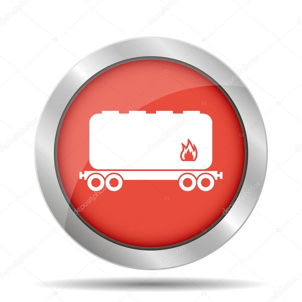 Railroad tank icon