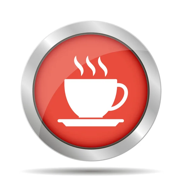 Ícone xícara de café, ilustração vetorial — Vetor de Stock