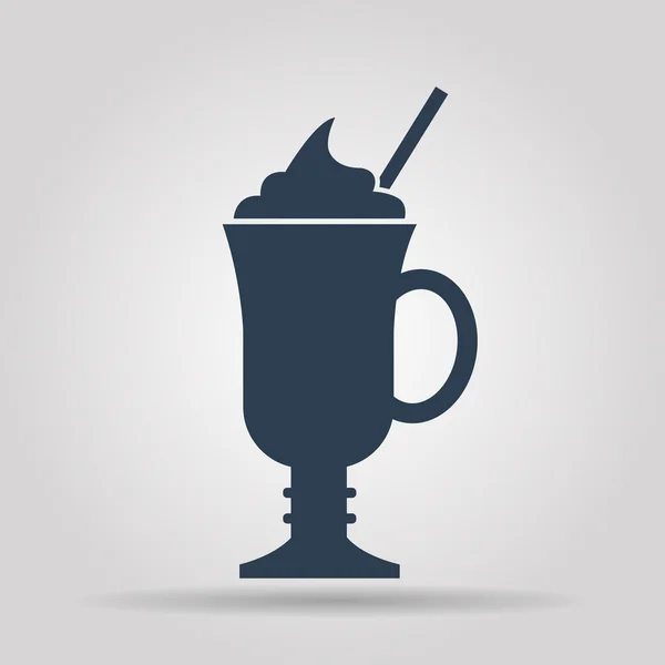 Kaffeetassen-Symbol, Vektorillustration — Stockvektor