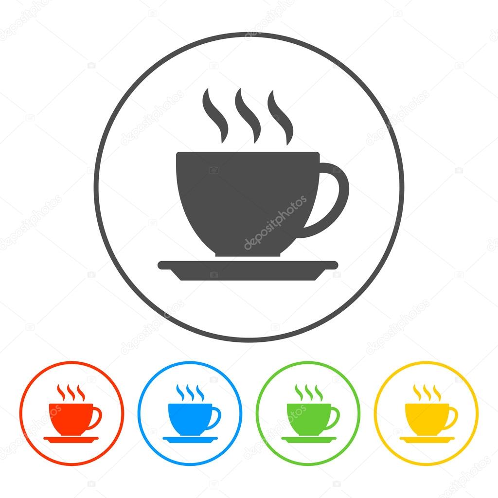 coffee cup icon , vector illustration