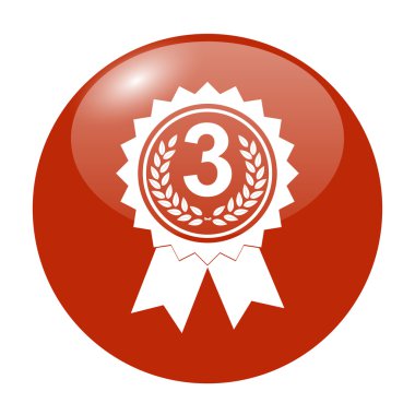 vektör madalyon simgesi