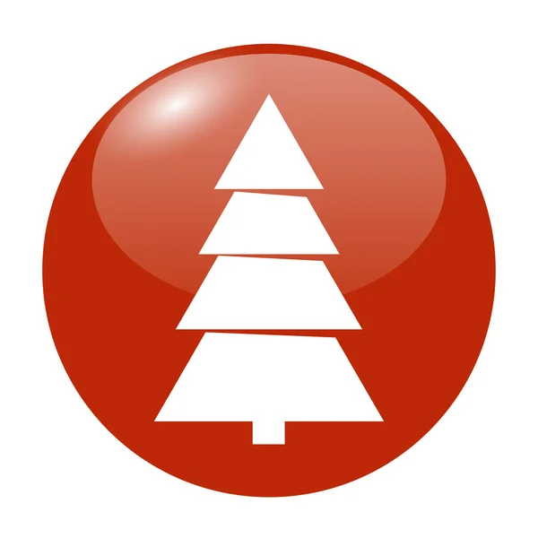 Kerstboom. — Stockvector