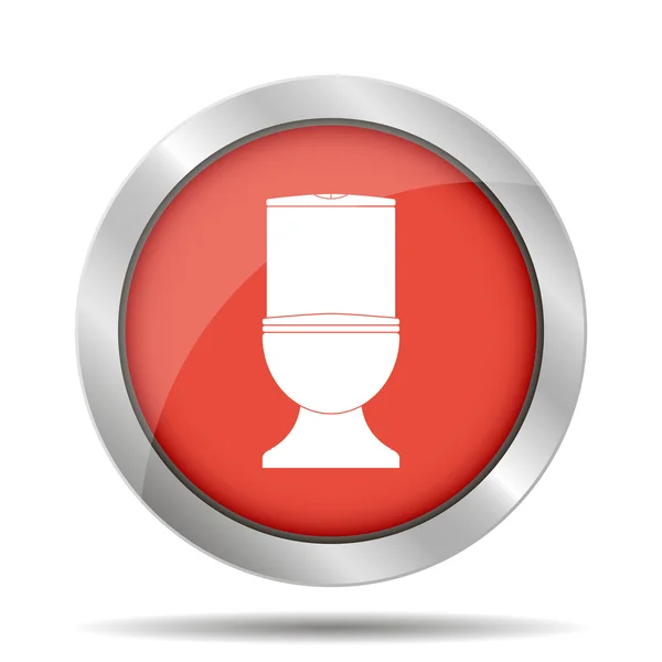 Toilet Ikoon — Stockvector