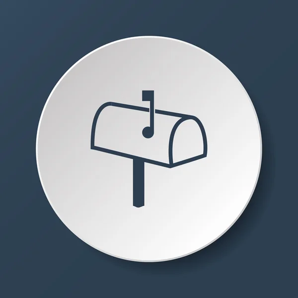 Mailbox Icon — Stock Vector