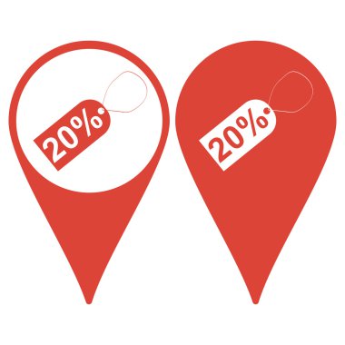 Etiket simgesi, vektör illüstrasyonu. düz tasarım biçimi