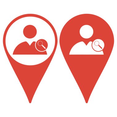 Büyüteç - kullanıcı simgesi