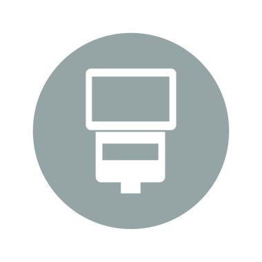 izole kamera flaş vektör