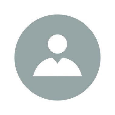 iş adamının düz simgesi