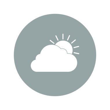 Güneş bulut simgesi