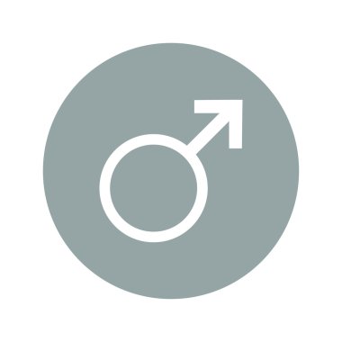 erkek işareti simgesi. 