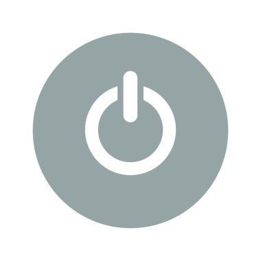 gücün düz simgesi