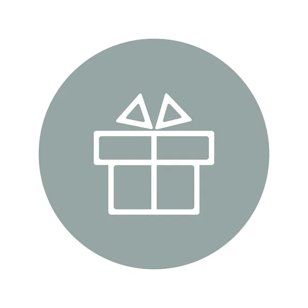 Gift box itson - vector icon — Stock Vector