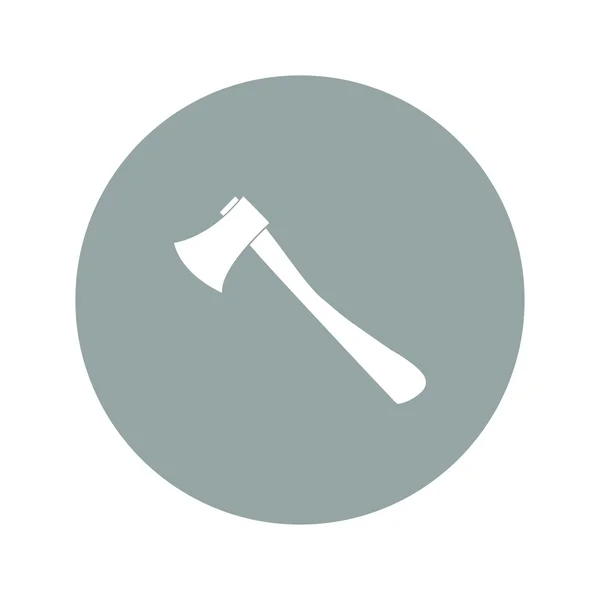 The ax icon. Axe symbol. — Stock Vector