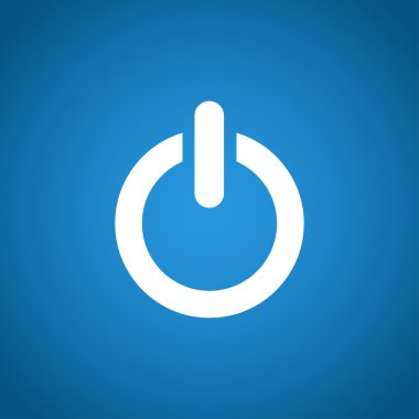 gücün düz simgesi