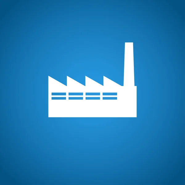 Icona della fabbrica — Vettoriale Stock