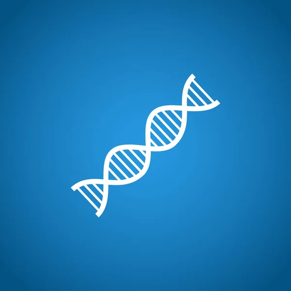 Icono de ADN vectorial — Vector de stock