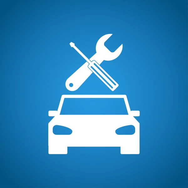 Icono de servicio de coche — Vector de stock