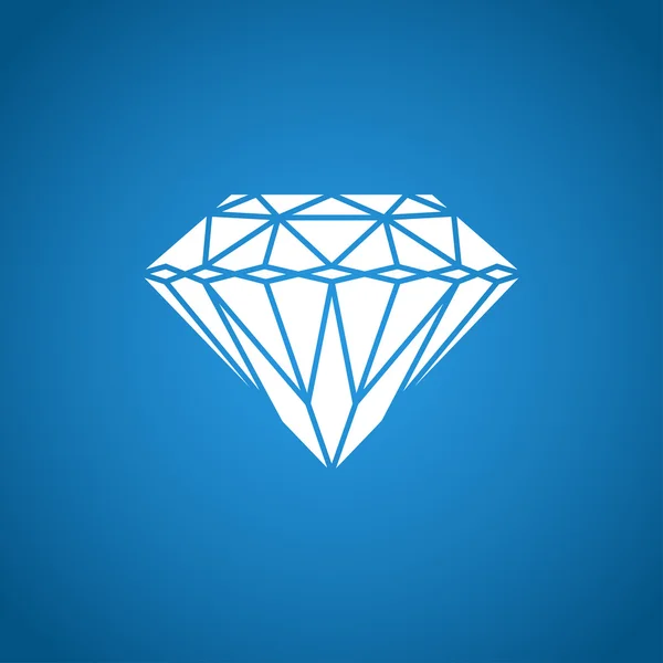 Diamantové ikony - vektor — Stockový vektor