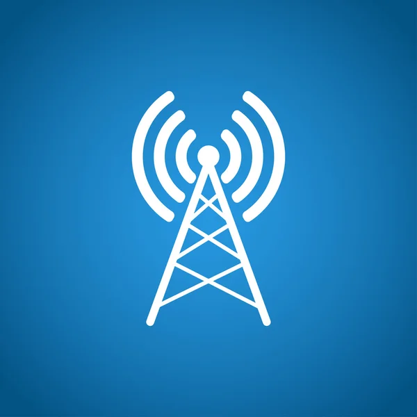 Icono de antena — Vector de stock