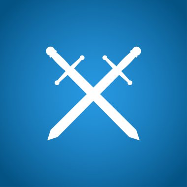 kılıç simge vektör güzel