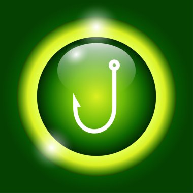 Kanca simgesi. Vektör