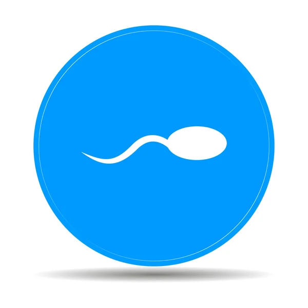 Icône de sperme — Image vectorielle