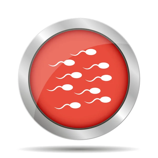 Icona dello sperma — Vettoriale Stock