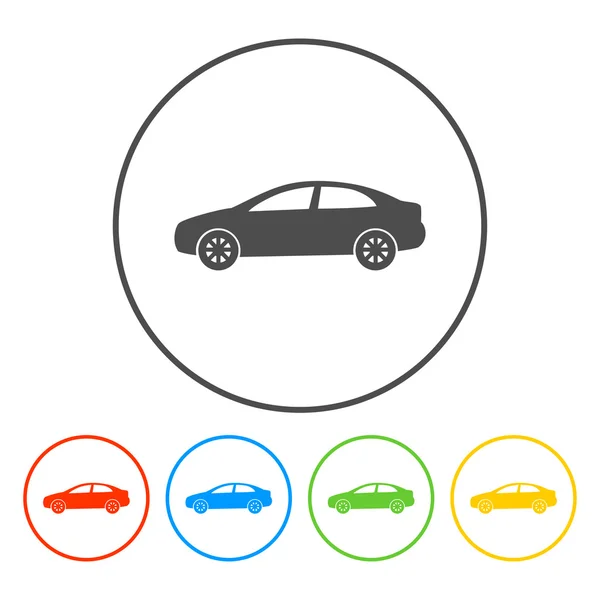 Ícone de carro icon.car. Estilo de design plano —  Vetores de Stock